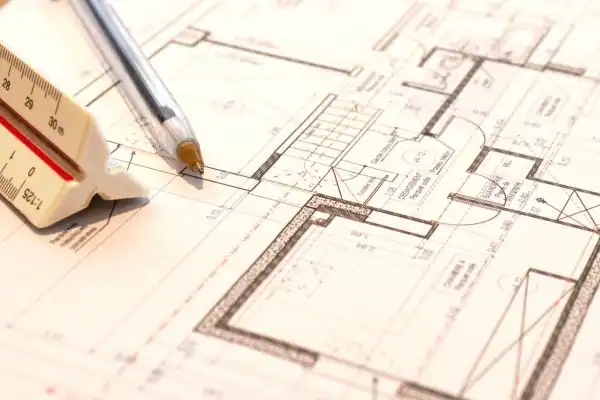 Image of architect Rawmarsh drawings